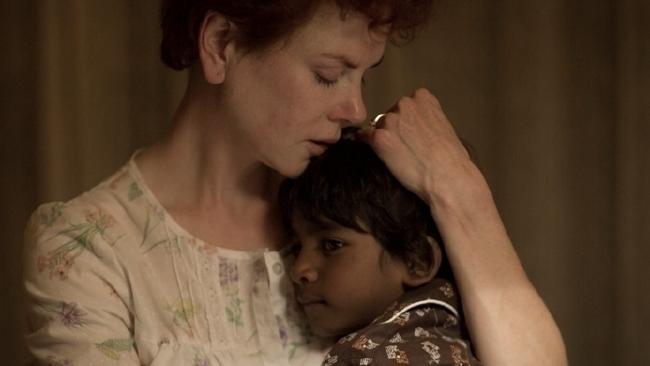 In this image released by The Weinstein Company, Nicole Kidman and Sunny Pawar appear in a scene from "Lion." Kidman was nominated for an Oscar for best supporting actress on Tuesday, Jan. 24, 2017, for her work in the film. The 89th Academy Awards will take place on Feb. 26. (Mark Rogers/The Weinstein Company via AP)