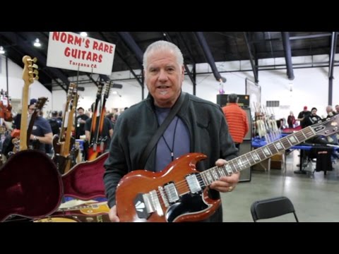 Norm goes shopping at the Orange County Guitar Show 2017