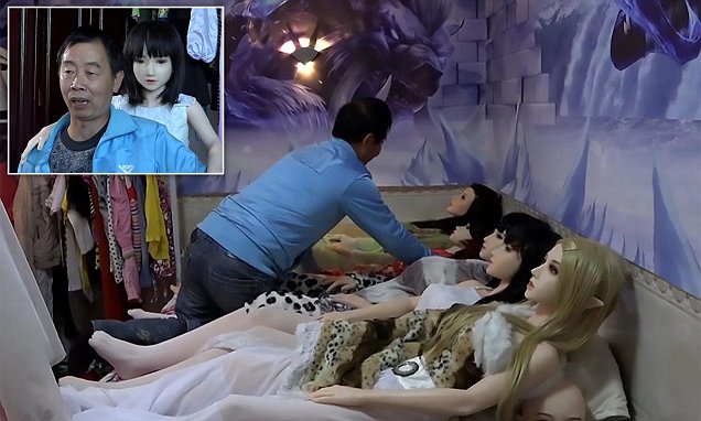 Meet the man who lives with seven sex dolls