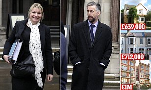 'Reliable' husband Graham Mills (pictured) has been ordered to increase maintenance payments to his wife Maria (right) because she has spent every penny on 'unwise property investments'