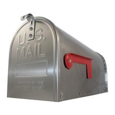 Modernist Mailbox - Stainless Steel Mailbox - Mailboxes