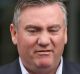 Eddie McGuire speaks to the media.