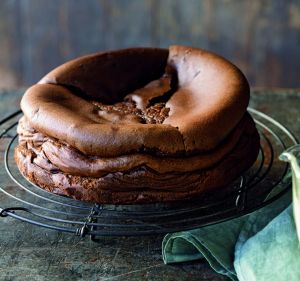 'Pretty much nothing in it': Chocolate cloud cake from Anthia Koullouros.