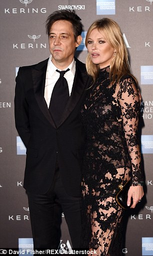 Kate Moss's estranged husband Jamie Hince, with whom she is pictured, has found new love with Noomi Rapace of Girl with a Dragon Tattoo fame