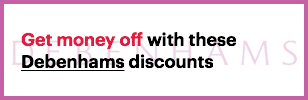 Debenhams discount code