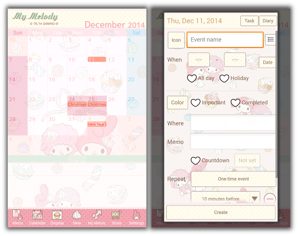    Jorte Calendar & Organizer- screenshot  