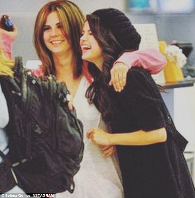 Close relationship: Selena is said to have a close relationship with her mother, who had Selena when she was just 16 years old