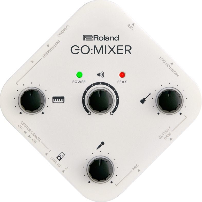 Lightning直結で動作する8chミキサー「GO:MIXER」