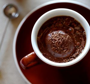 Jill Dupleix's chocolate affogato.