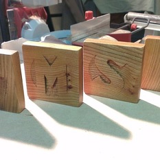 Monogrammed Carved Coasters - Coasters