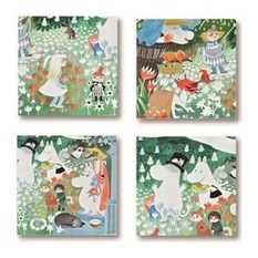 Set of Four Moomin Coasters - Coasters