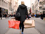 Sales slowdown: It was mostly the result of shoppers cutting back on non-food sales in January