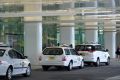 The taxi rank at Canberra Airport: The government says the airport wants more taxis in the market to meet demand.