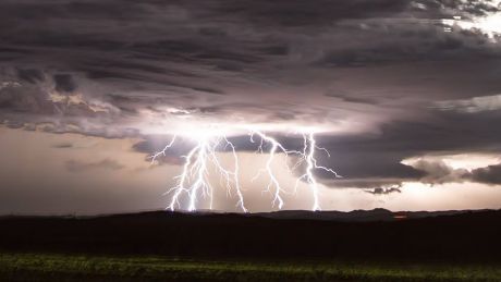 Lightning storms have been a common sight over over Karratha in the past few days.