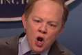 Melissa McCarthy as Sean Spicer on Saturday Night Live.