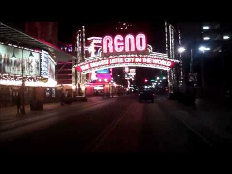 Downtown Reno, Nevada At Night