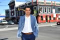 Joseph Chahin outside the Sarah Sands Hotel in Brunswick. He is restoring and redeveloping the 1854 pub - which is now a ...