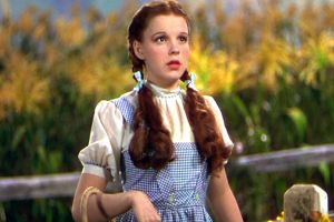 Judy Garland in The Wizard of Oz.
