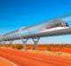 Hyperloop Sydney to Melbourne. Artist impression