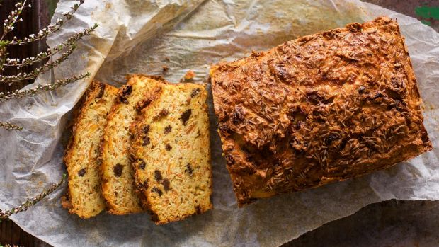 Carrot and cumin bread.