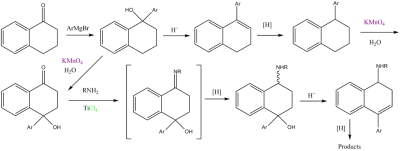 Tametraline synthesis.png