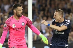 Dean Bouzanis has been banned for his slur towards Besart Berisha.