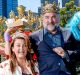 The Age, News, 08/02/2017, picture by Justin McManus. Monarchs' of Moomba annouced. Guy Grossi and Karen Martini.