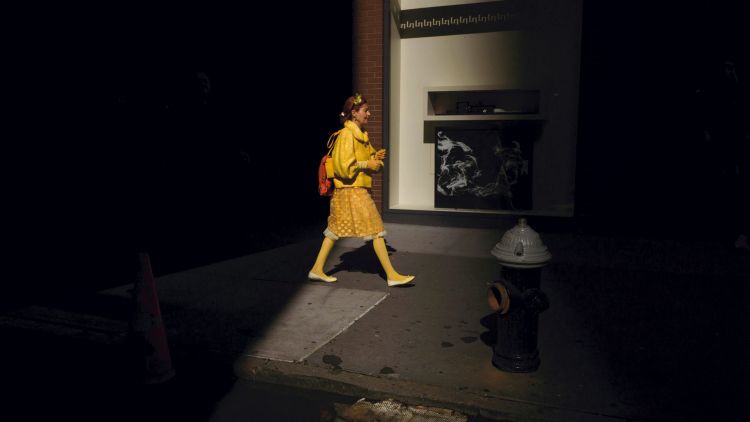 <i>Woman In Yellow</I>. <cite>Photo: Dimitri Mellos/The Photography Room</cite>