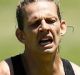 Nat Fyfe at Fremantle training this week.