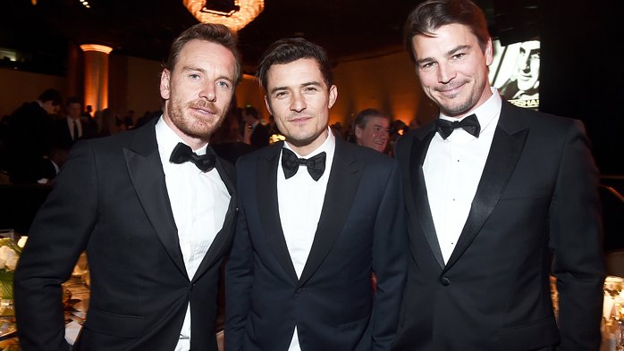 Josh Hartnett, Orlando Bloom, and Michael Fassbender