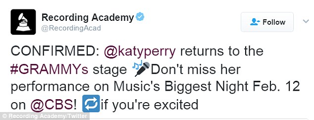 Excited? Beyoncé, Adele, Bruno Mars, Lady Gaga, The Weeknd, and Daft Punk are among the other performers for the highly-anticipated ceremony hosted by James Corden