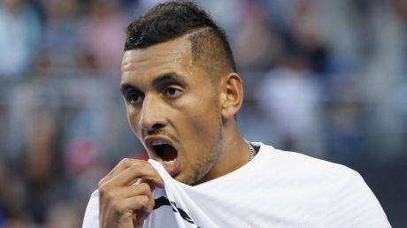 Nick Kyrgios was booed off after his five set loss to Andreas Seppi.