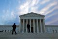 An edifice built over generations: the US Supreme Court on the morning of February 1.