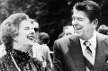 Ronald Reagan and Margaret Thatcher in 1981.