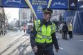Mark Wahlberg is a Boston police sergeant in the film <i>Patriots Day</i>.