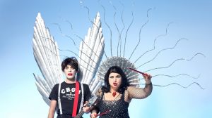 Otto & Astrid aka Die Roten Punkte aka Clare Bartholomew and Daniel Tobias will perform their show <i>Eurosmash!</i> for ...