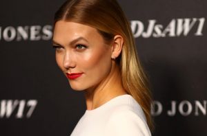 SYDNEY, AUSTRALIA - FEBRUARY 01: Karlie Kloss arrives ahead of the David Jones Autumn Winter 2017 Collections Launch at ...