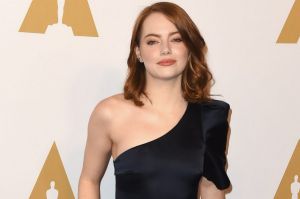 BEVERLY HILLS, CA - FEBRUARY 06:  Actress Emma Stone attends the 89th Annual Academy Awards Nominee Luncheon at The ...