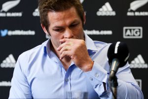 "If you look too closely at the game it's silly really when you bash the hell out of each other": Richie McCaw.