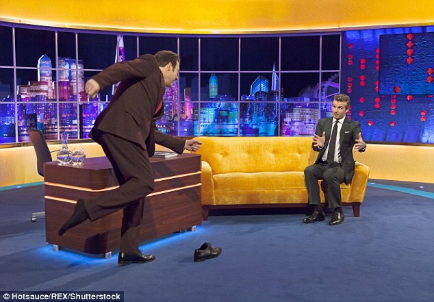 On the Jonathan Ross Show in 2013, Beckham was asked if he was getting a knighthood in the New Years Honours List