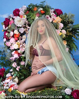 Beyonce has announced that she is expecting twins with possibly the battiest photoshoot ever. She is naked. She breathes underwater. She is Nefertiti. She has three hearts