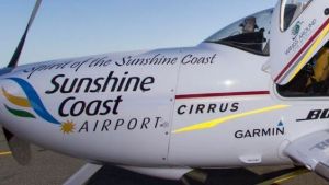 99-year lease announced for Sunshine Coast Airport.
Here, Lachlan Smart lands at Maroochydore Airport, where his 54 day ...
