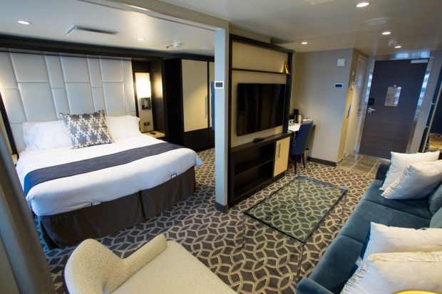 Ovation of the seas grand loft suite with balcony.