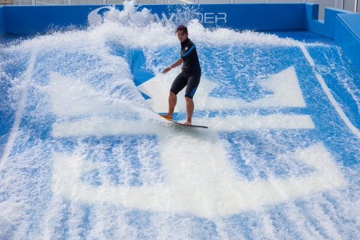 Flowrider on Ovation of the Seas.