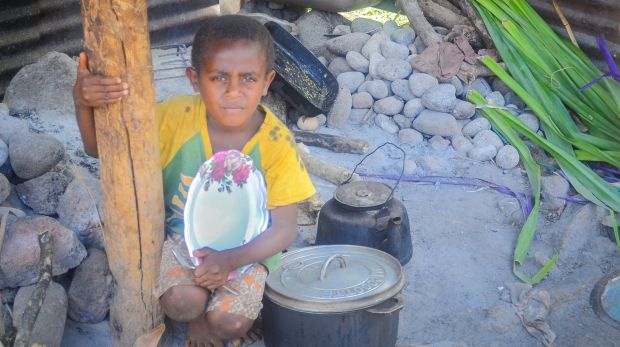 CleverHeart plans to change lives in rural villages like this on the Vanuatuan island of Emao where people cook without ...