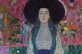 Portrait of Adele Bloch-Bauer II by Gustav Klimt. The subject, Bloch-Bauer, was the wife of a Jewish industrialist and ...