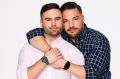 Chris and Grant, the gay couple on Seven's reality series <i>Bride & Prejudice</I>.