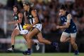 Hope had few chances to break free from the Carlton defence in round one. 