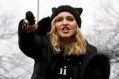 Madonna performs during the Women's March on Washington in January.