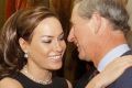 Prince Charles and his god-daughter, Tara Palmer-Tomkinson, during a reception at Clarence House in 2003.